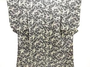 大正ロマン　紋錦紗　枝梅模様着物